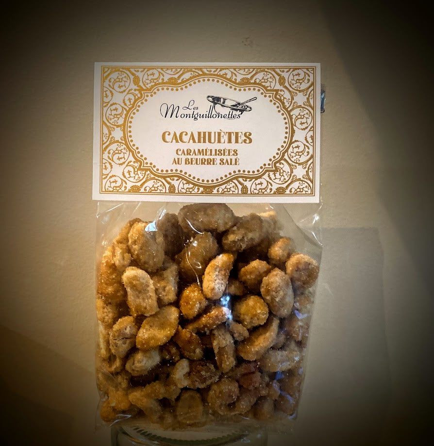 CACAHUETES caramélisés au Beurre salé - 200g