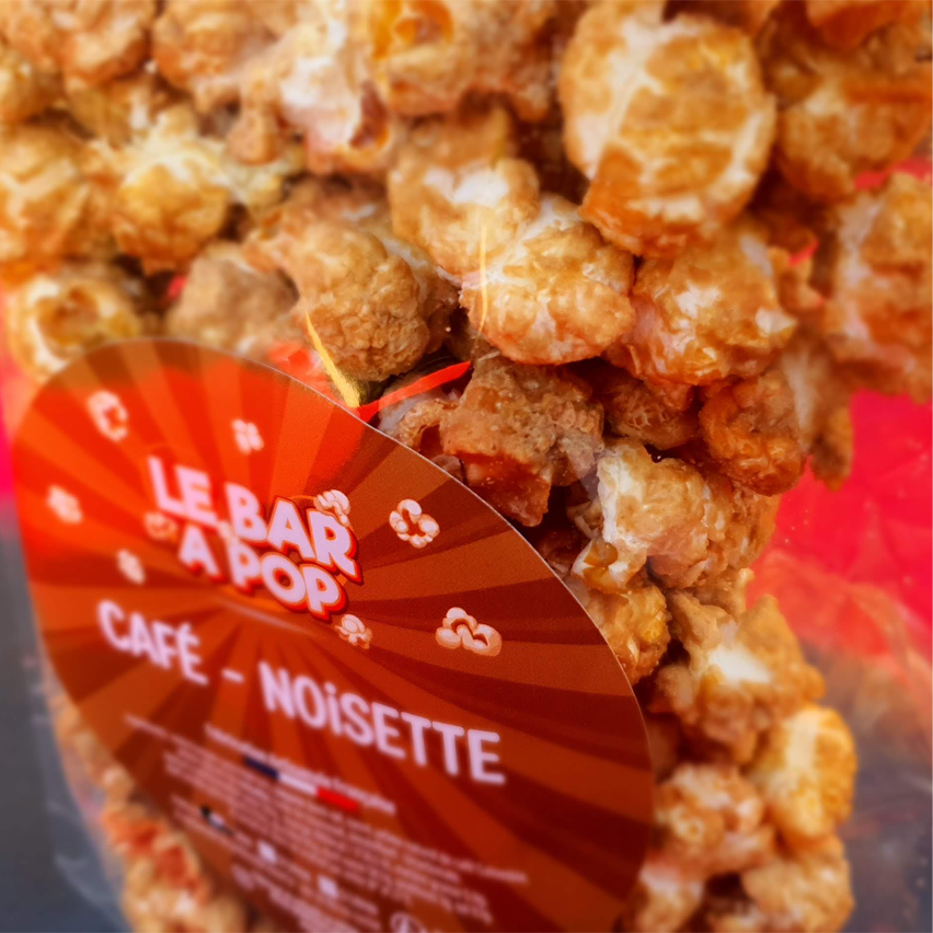Pop-corn "CAFÉ - NOISETTE" Sachet de 1 Litre
