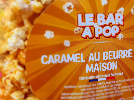 5 sachets pour le prix de 3 - Pop-corn "Caramel beurre salé Maison"