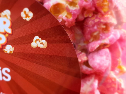 Pop-corn CASSIS et Crème de Cassis d'Anjou GIFFARD - sachet 1 Litre