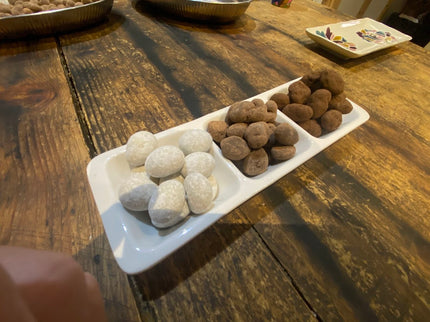 Amandes Caramélisées et recouvertes aux 3 chocolats - 150g