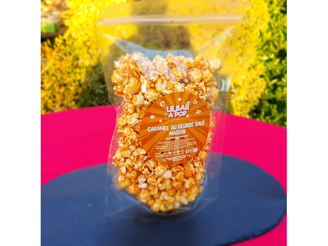 Popcorn au caramel beurre salé maison